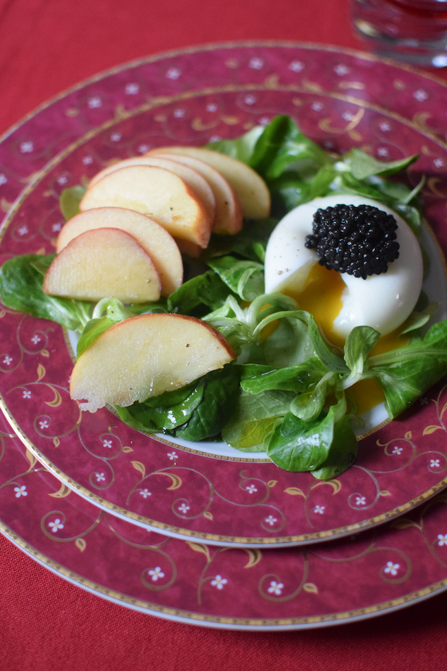 L'œuf mollet en salade | LovaLinda | Blog | Cuisine Recettes Entrée Plat Brunch | Photographie