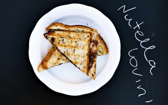 croque monsieur nutella