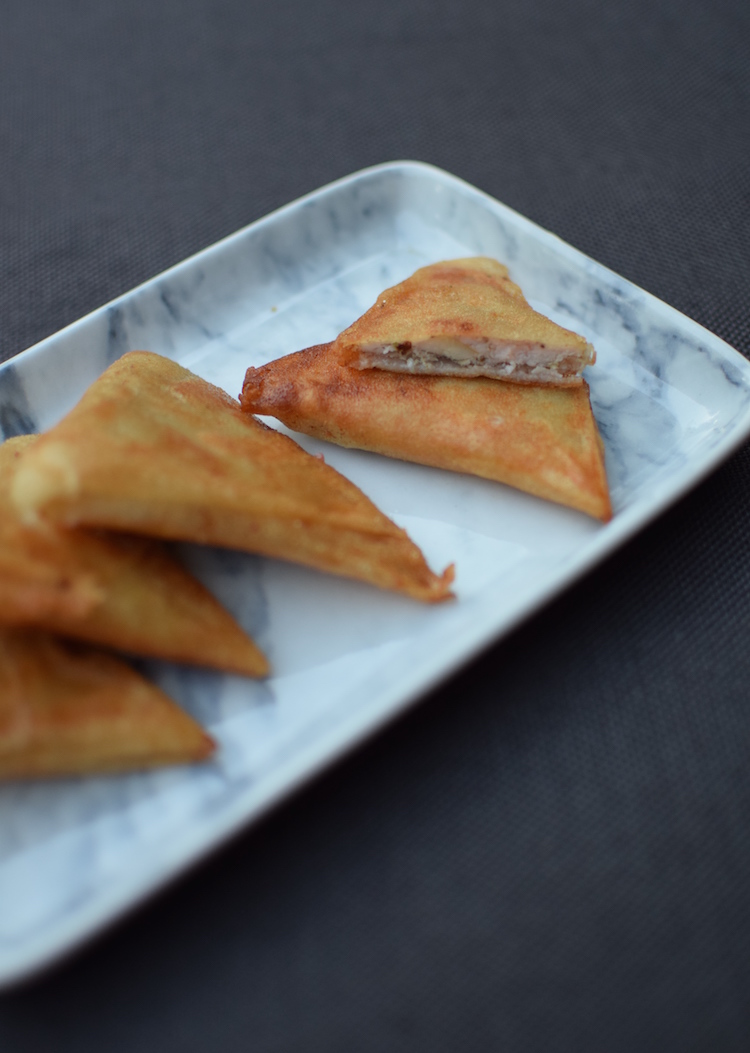 Les briouates façon raclette | LovaLinda | Blog Cuisine Recettes Apéritif Samossa | Ramadan