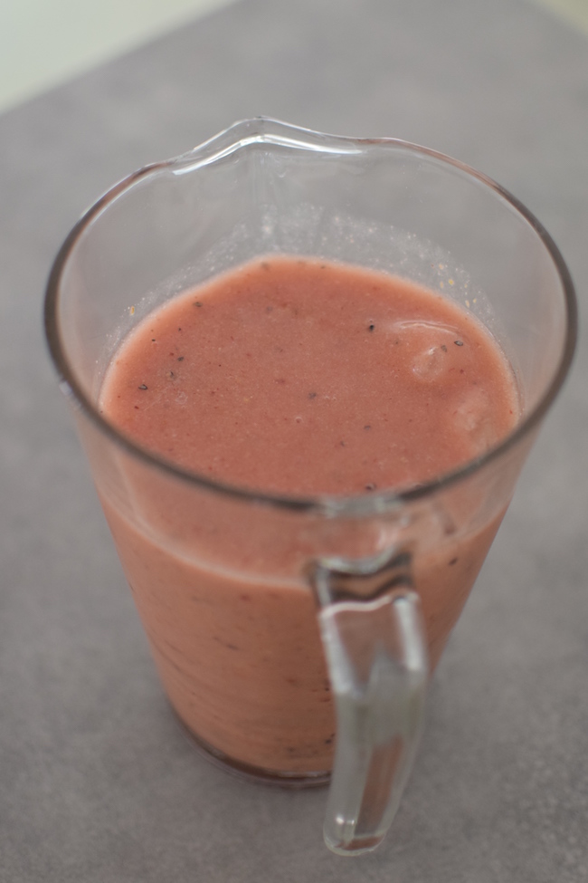 Le smoothie melon et baies | LovaLinda | Blog Cuisine Recettes Boissons