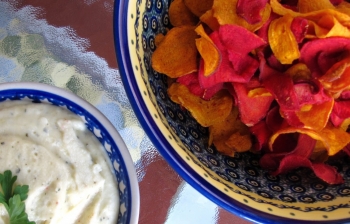 Les chips de légumes