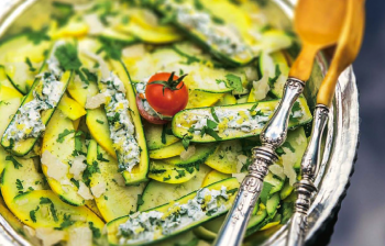 La salade de courgettes