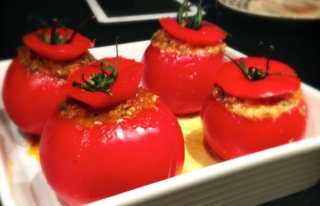 Les tomates farcies