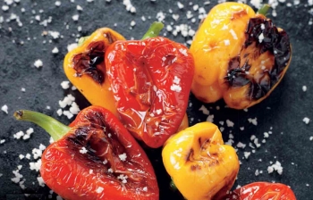 La plancha de poivrons