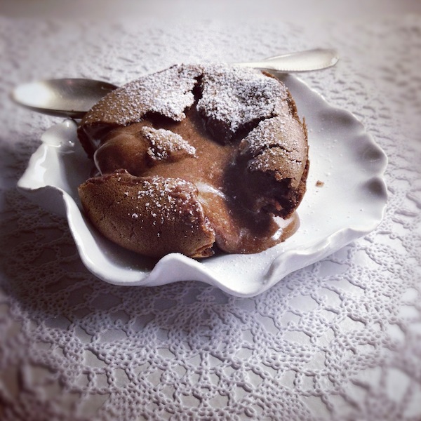 Muffin coulant au chocolat by Julia Vale M