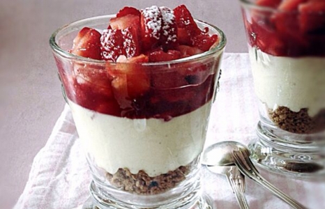 Les coupes de fraises et spéculos