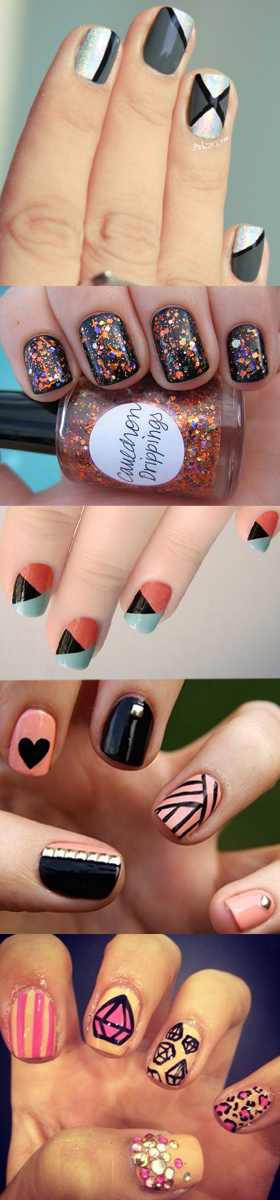 Nail Art collage - Lovalinda