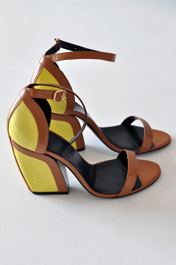 Elaphe and leather sandals by Pierre | LovaLinda