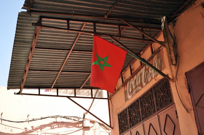 Les mille et une nuits à Marrakech | Lovalinda x Souk x Morroccan Flag
