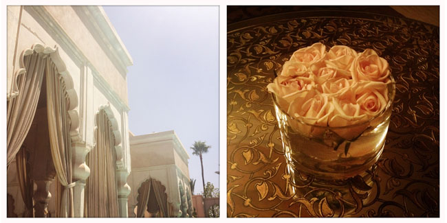 Les milles et une nuits à Marrakech | LovaLinda x Palais Namaskar x Piscine et Fleurs