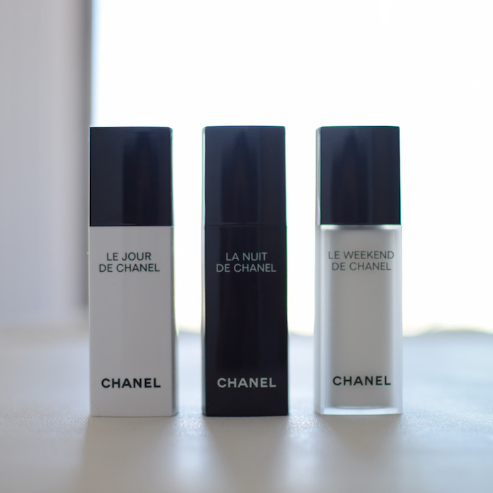 La trousse de toilettes de voyage | LovaLinda x Blog Beauté x Chanel Trio - copie