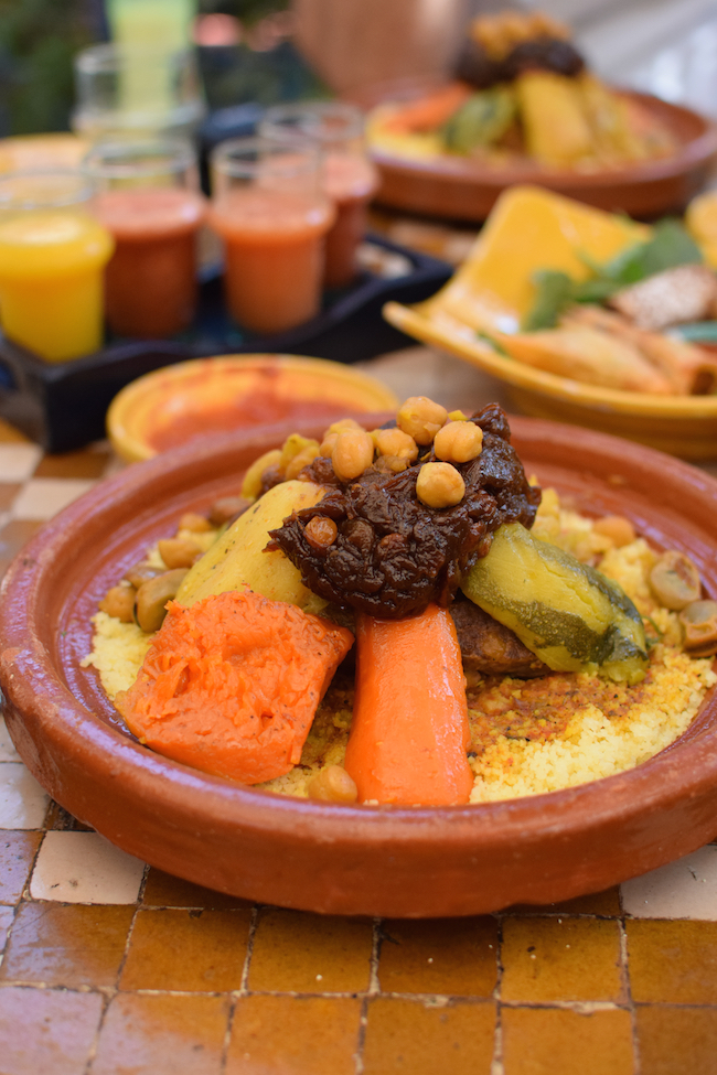 La Sqala Café Restaurant Maure Casablanca | LovaLinda | Blog Photo Sortie Lifestyle Maroc Medina Casablanca | Couscous