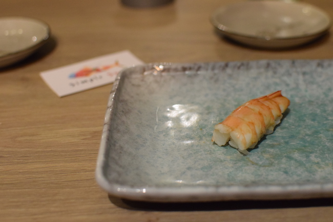 L'extase Simple Sushi | LovaLinda | Blog Photo Lifestyle Sortie Restaurant Marseille Japonais | Sushi crevette
