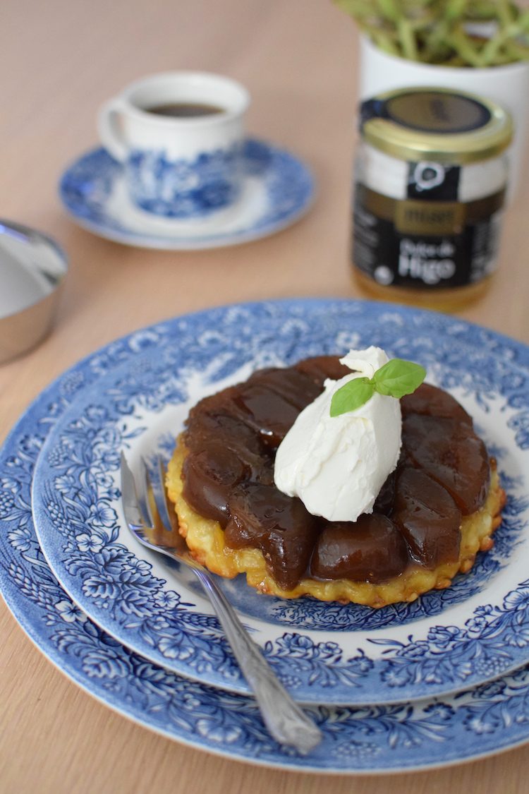 La tarte tatin aux figues | LovaLinda | Blog Cuisine Recettes Dessert | Pâtisserie