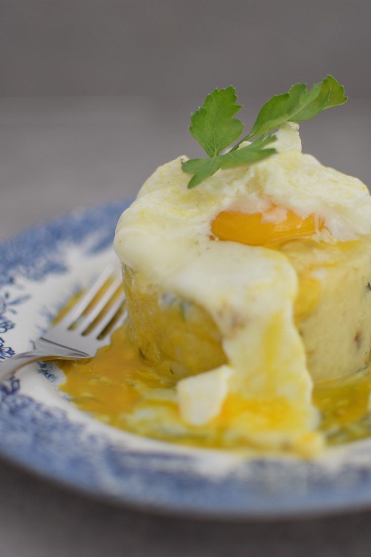 L'écrasé d'amandines à l'œuf poché | Blog Recettes Pommes de Terre Cuisine Brunch | LovaLinda